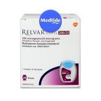 Picture of RELVAR ELLIPTA 200/25MCG INHALER 30 METERED DOSES