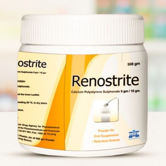 Picture of RENOSTRITE POWDER FOR ORAL/RECTAL USE 500 GM