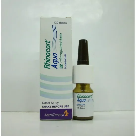Picture of RHINOCORT AQUA 32MCG/DOSE NASAL SPRAY 120 DOSES