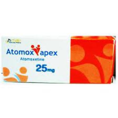 Picture of ATOMOXAPEX 25MG 30 CAPS.
