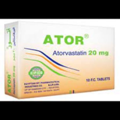 Picture of ATOR 20 MG 10 F.C.TABS.