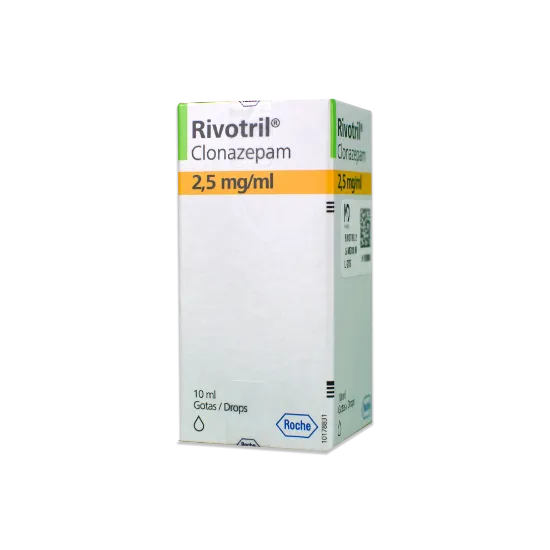 Picture of RIVOTRIL 2.5MG/ML ORAL DROPS 10ML