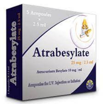 Picture of ATRABESYLATE 25 MG I.V. INJ. & INF. 5 AMPS.