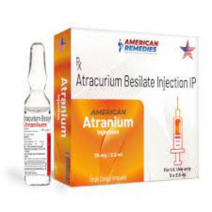 Picture of ATRACURIUM BESYLATE 25 MG/2.5ML (25MG) 5 AMPS.