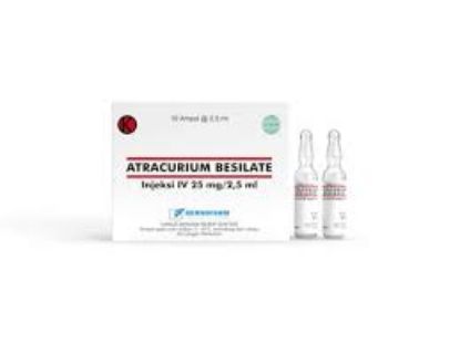 Picture of ATRACURIUM BESYLATE 25 MG/2.5ML (50MG) 5 AMPS.