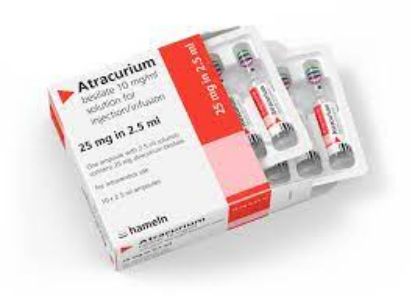 Picture of ATRACURIUM-HAMELN 10MG/ML (25MG) 50 AMP.