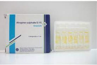 Picture of ATROPINE SULPHATE 0.1% 6 AMP. (MEMPHIS)
