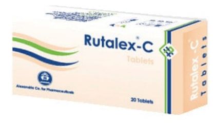 Picture of RUTALEX-C 20 TABS.