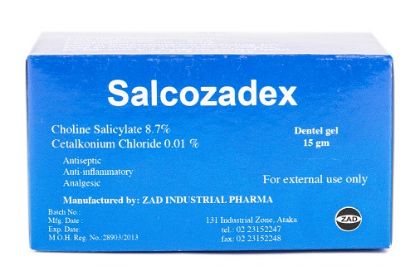 Picture of SALCOZADEX ORAL GEL 15 GM