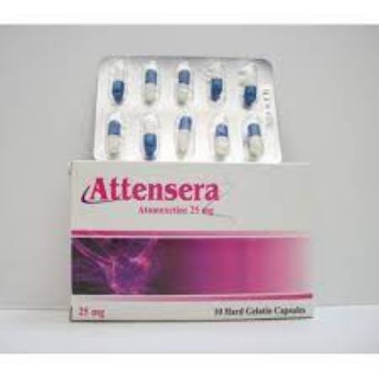 Picture of ATTENSERA 25 MG 30 CAPS.