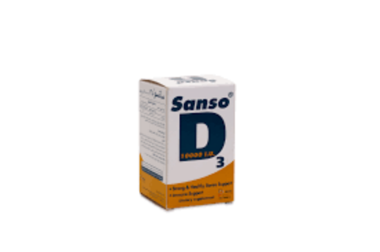 Picture of SANSO D3 10.000 I.U. 30 TABS.