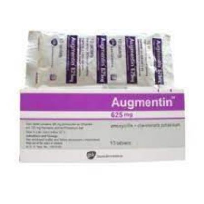 Picture of AUGMENTIN 625 MG 10 F.C.TABS.