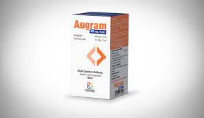 Picture of AUGRAM 457 MG/5ML PD. FOR ORAL SUSP. 60 ML