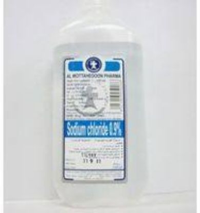 Picture of SODIUM CHLORIDE 0.9% (EL NASR) I.V. INF. 500 ML