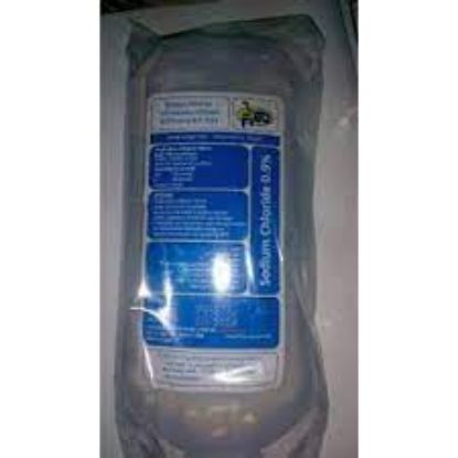 Picture of SODIUM CHLORIDE 0.9% (FIPCO) I.V. INF. 500 ML (RUBBER CAP)