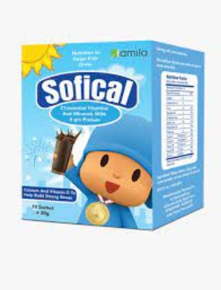 Picture of SOFICAL 14 SACHETS 18 GM