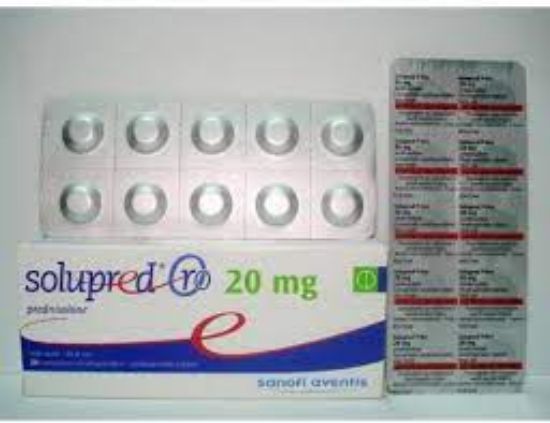Picture of SOLUPRED ORO 20 MG 20 ORODISPERSIBLE TABS.