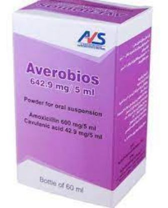 Picture of AVEROBIOS 642.9 MG/5 ML 60ML SUSP.