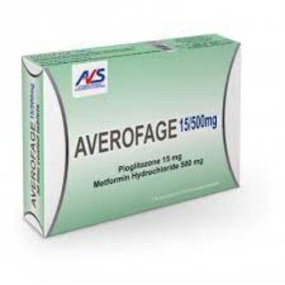 Picture of AVEROFAGE 15/500MG 30 F.C.TABS.