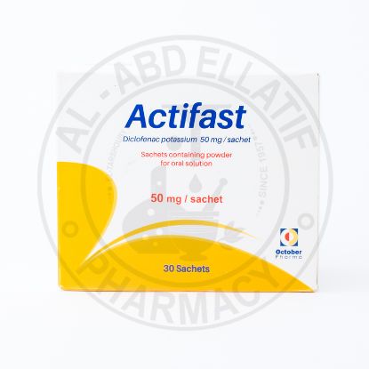 Picture of ACTIFAST 50 MG 30 SACHETS