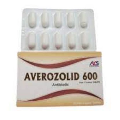 Picture of AVEROZOLID 600 MG 10 F.C.TAB.