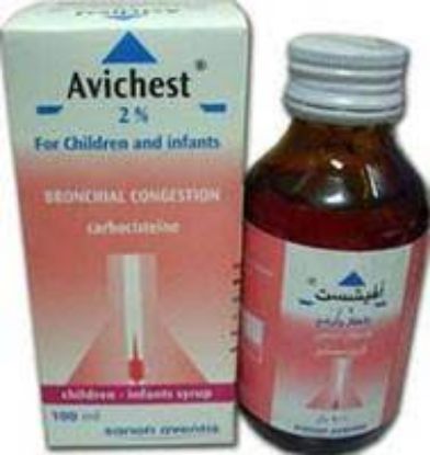 Picture of AVICHEST 2% 100ML SYRUP FOR CHILDREN & INFANTS