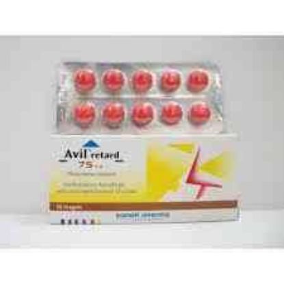 Picture of AVIL RETARD 75MG 10 TAB. 
