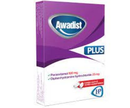 Picture of AWADIST PLUS 20 F.C. TABS.