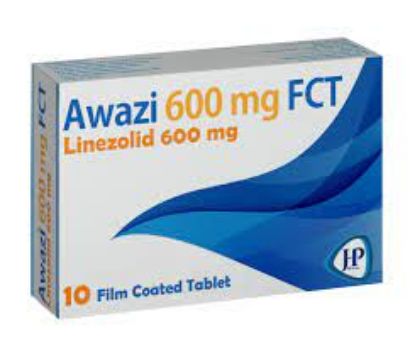 Picture of AWAZI 600 MG 10 F.C.TABS