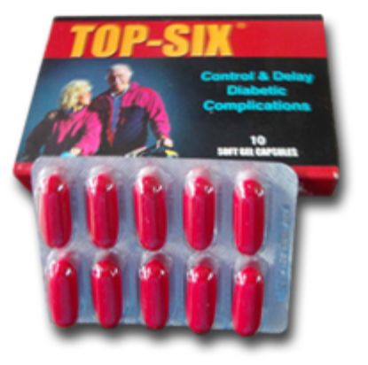 Picture of TOP SIX 10 CAPS.