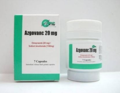 Picture of AZGOVANC 20MG 7 CAPS.
