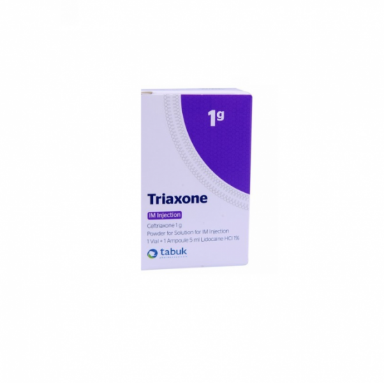 Picture of TRIAXONE 1GM I.M. VIAL
