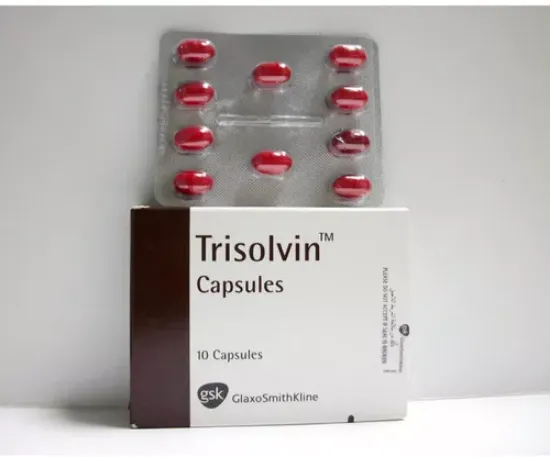 Picture of TRISOLVIN 10 SOFT GELATIN CAPS.