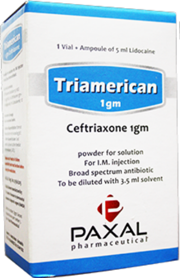 Picture of TRIXAMARC 1000MG I.M. VIAL