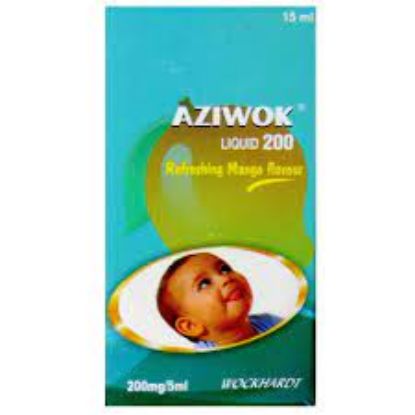 Picture of AZIWOK 200MG/5ML SUSP. 15ML