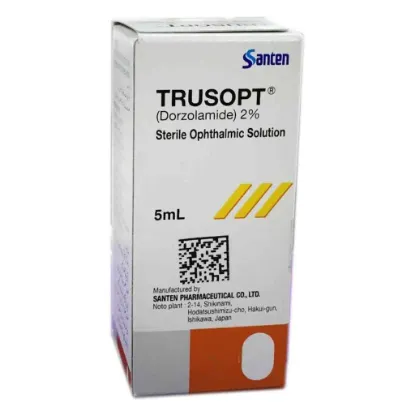 Picture of TRUSOPT 2 % OPTHALMIC SOLUTION 5 ML