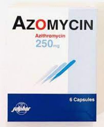 Picture of AZOMYCIN 250MG 6 CAPS.