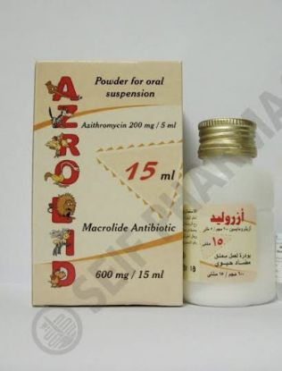Picture of AZROLID 200MG/5ML PD. FOR ORAL SUSP. 15ML