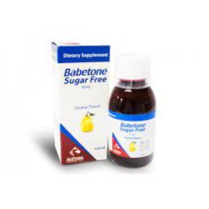 Picture of BABETONE SYRUP SUGAR FREE 120 ML