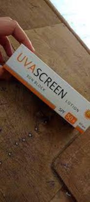 Picture of UVASCREEN SUN BLOCK LOTION 50+ SPF 60 GM
