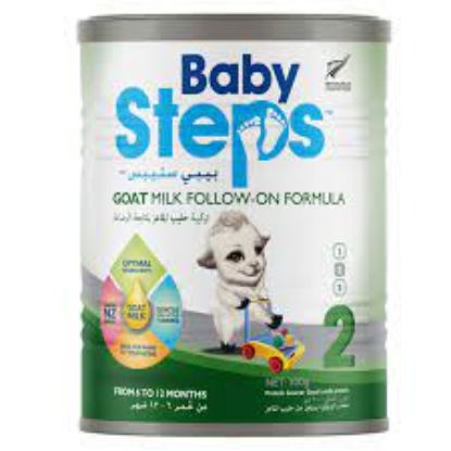 Picture of BABY STEPS GOAT MILK FOLLOW ON FORMULA STAGE 2 - 300 GM