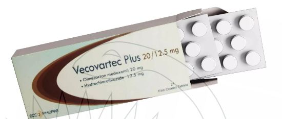 Picture of VECOVARTEC PLUS 20/12.5MG 21 F.C. TAB.