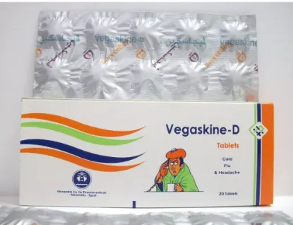 Picture of VEGASKINE-D 20 TABS.
