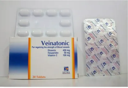 Picture of VEINATONIC 20 TAB.