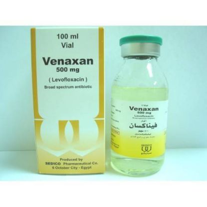 Picture of VENAXAN 500MG VIAL 100 ML