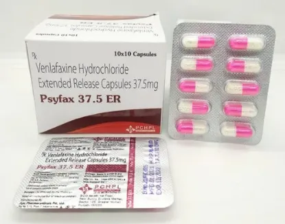 Picture of VENLAFAXINE 37.5 MG SR 7 CAPS.