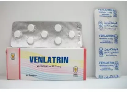Picture of VENLATRIN 37.5MG 14 TAB.