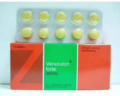 Picture of VENORUTON FORTE 500MG 10 TAB.