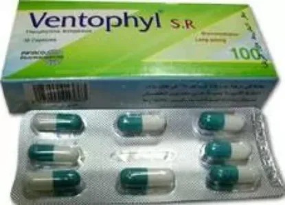 Picture of VENTOPHYL 100MG S.R. 16 CAPS.