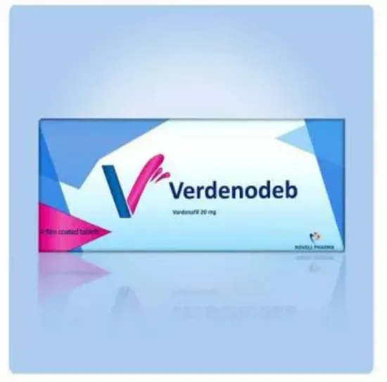 Picture of VERDENODEB 20MG 4 F.C. TABS.